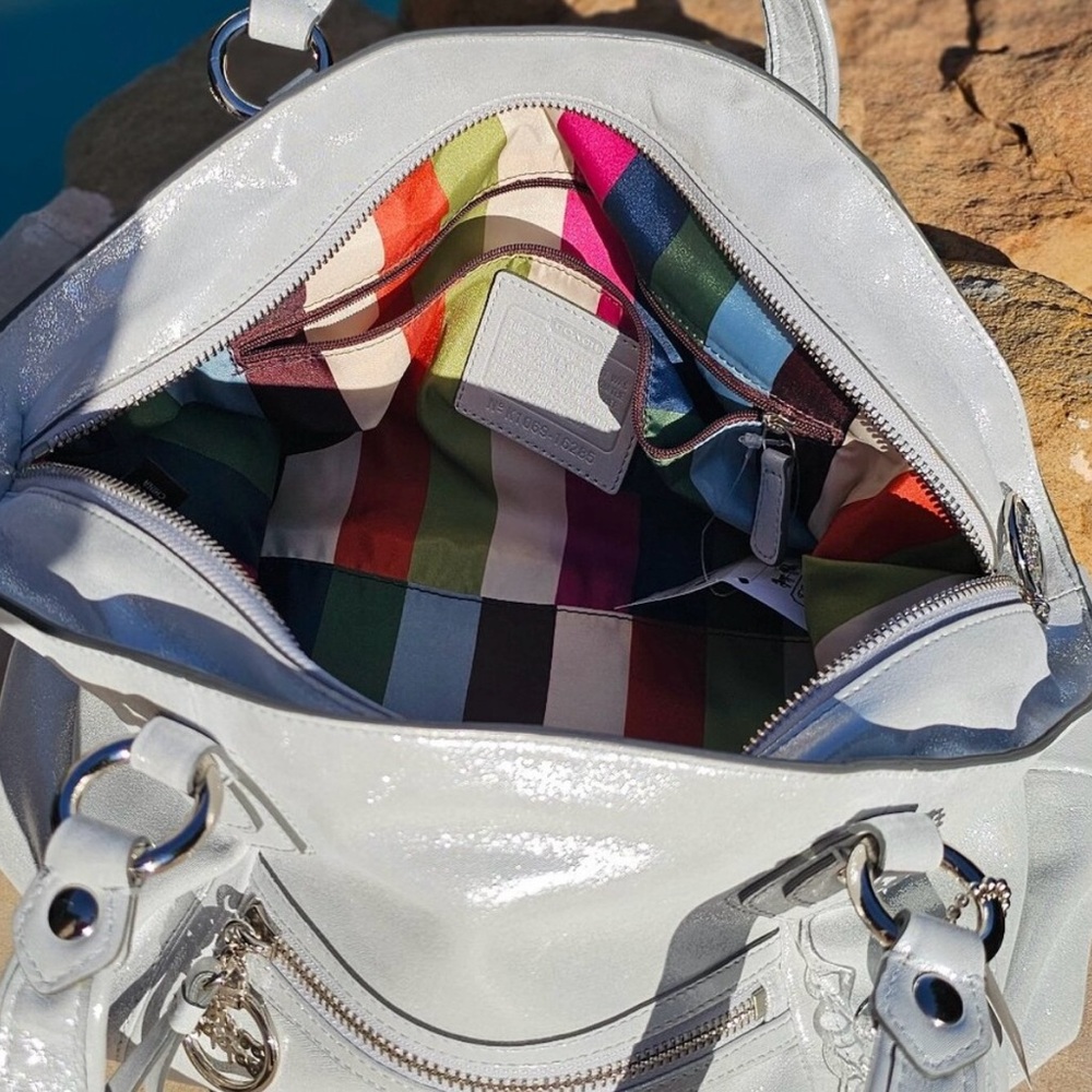 Coach 🌺 Poppy Rocker Satchel - Picture 9 of 12
